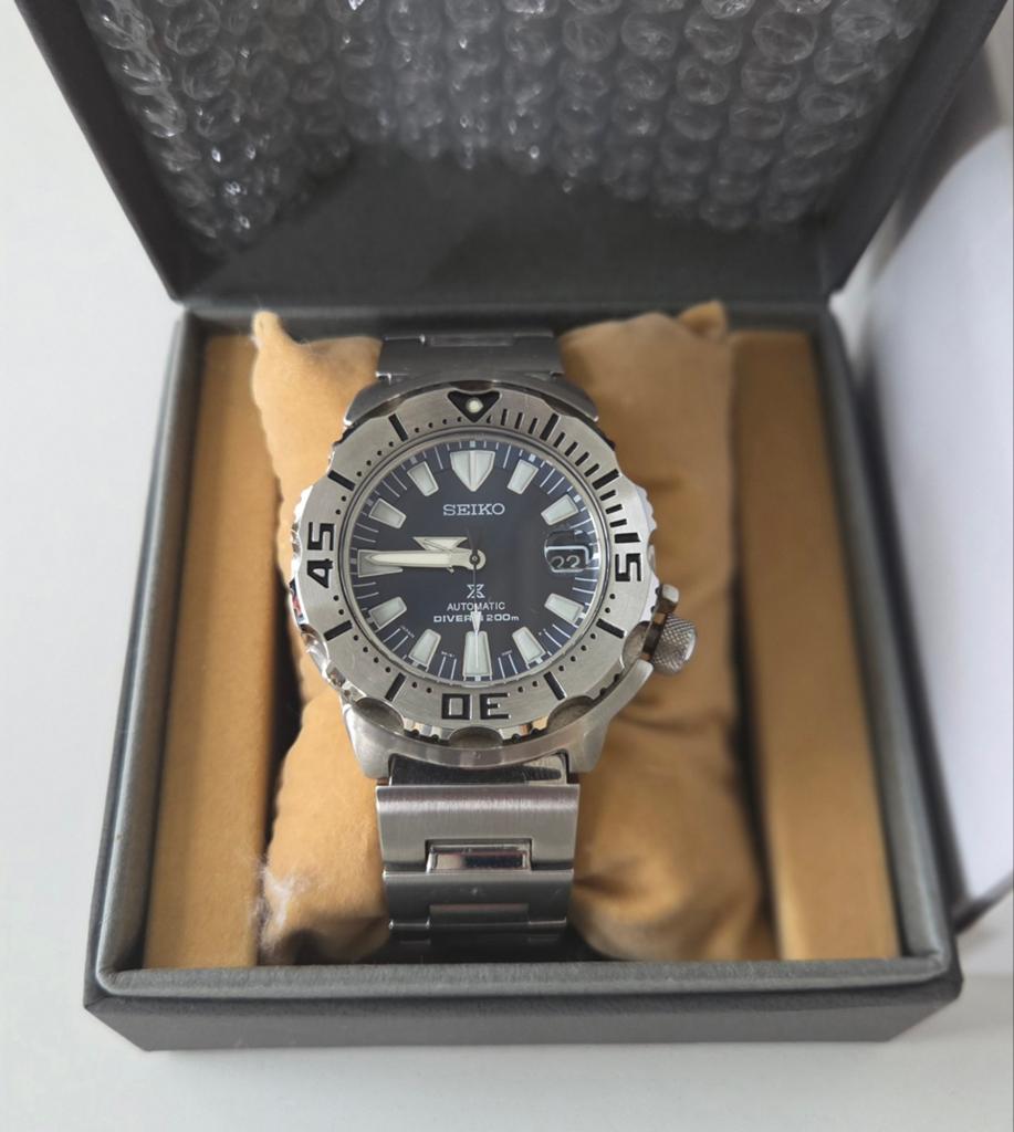Seiko Prospex Diver Scuba SZSC003 Horloge, Ophalen of Verzenden, Zo goed als nieuw