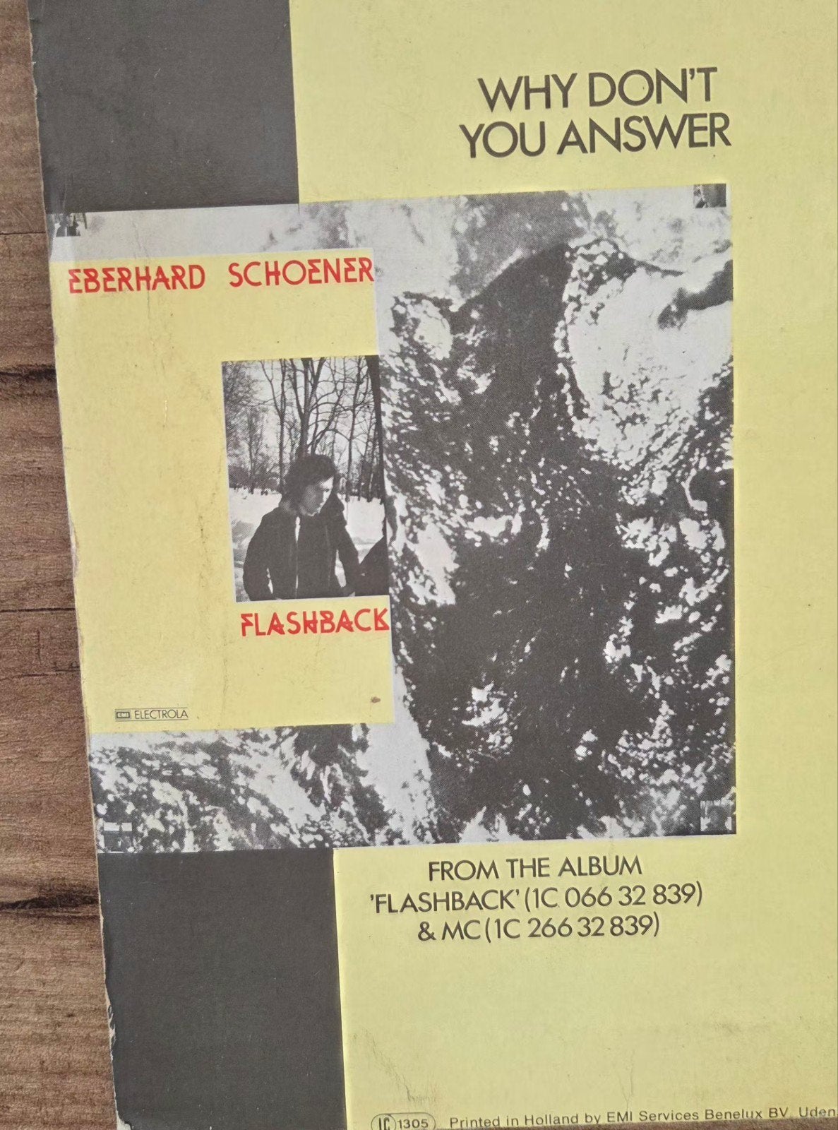 Eberhard Schoener - Why Don't You Answer (feat. The Police), LP, Gebruikt, Pop, Ophalen of Verzenden