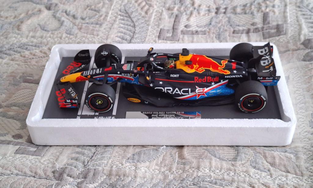Max Verstappen 1:18 Austin 2023 Special Livery, Ophalen, Nieuw, Formule 1