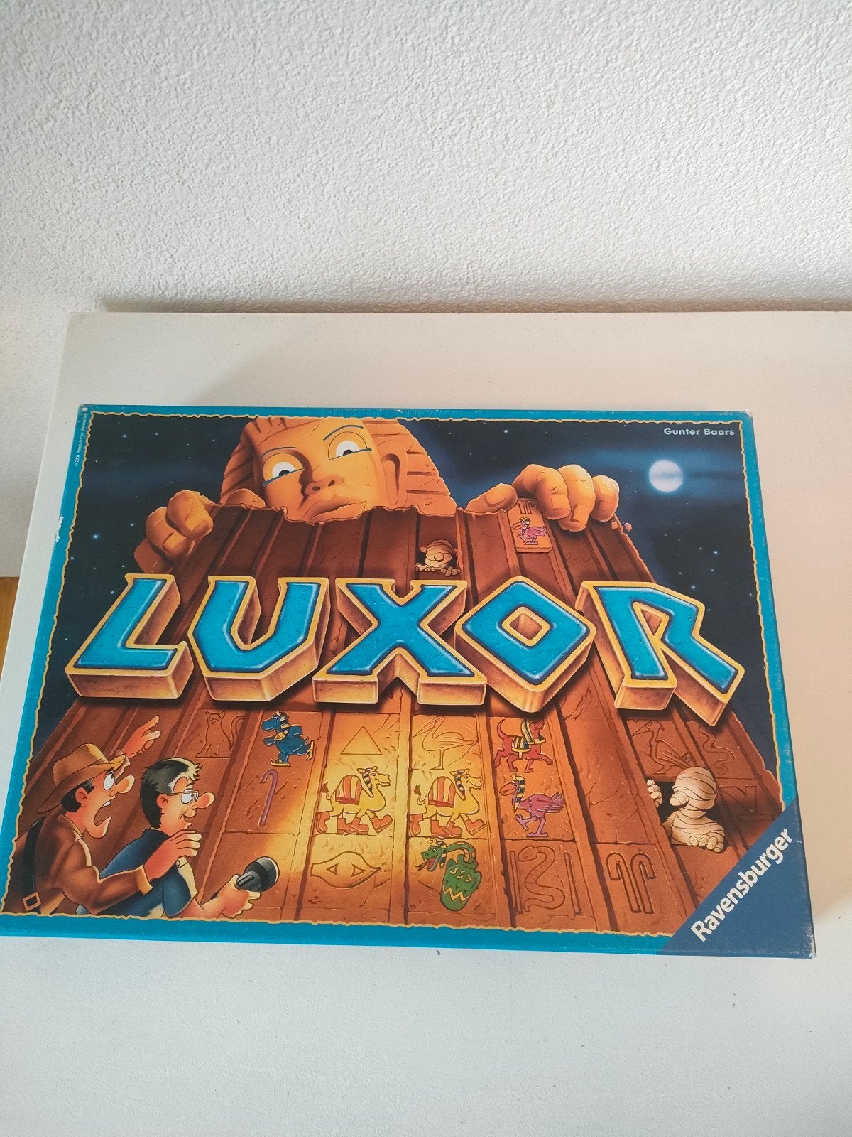 Luxor bordspel - Match symbolen, 3 op een rij achtig, Ophalen of Verzenden, Gebruikt, Ravensburger