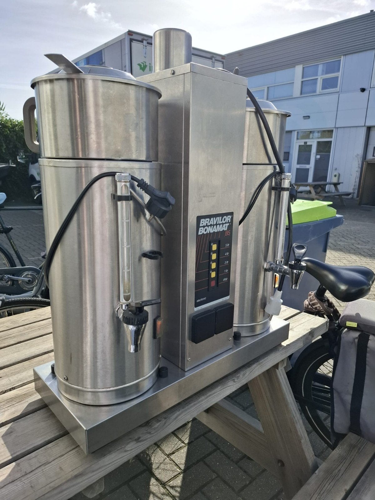 Bravilor Bonamat B5 Koffiezetapparaat - Professioneel, Ophalen, Gebruikt, Koffie en Espresso