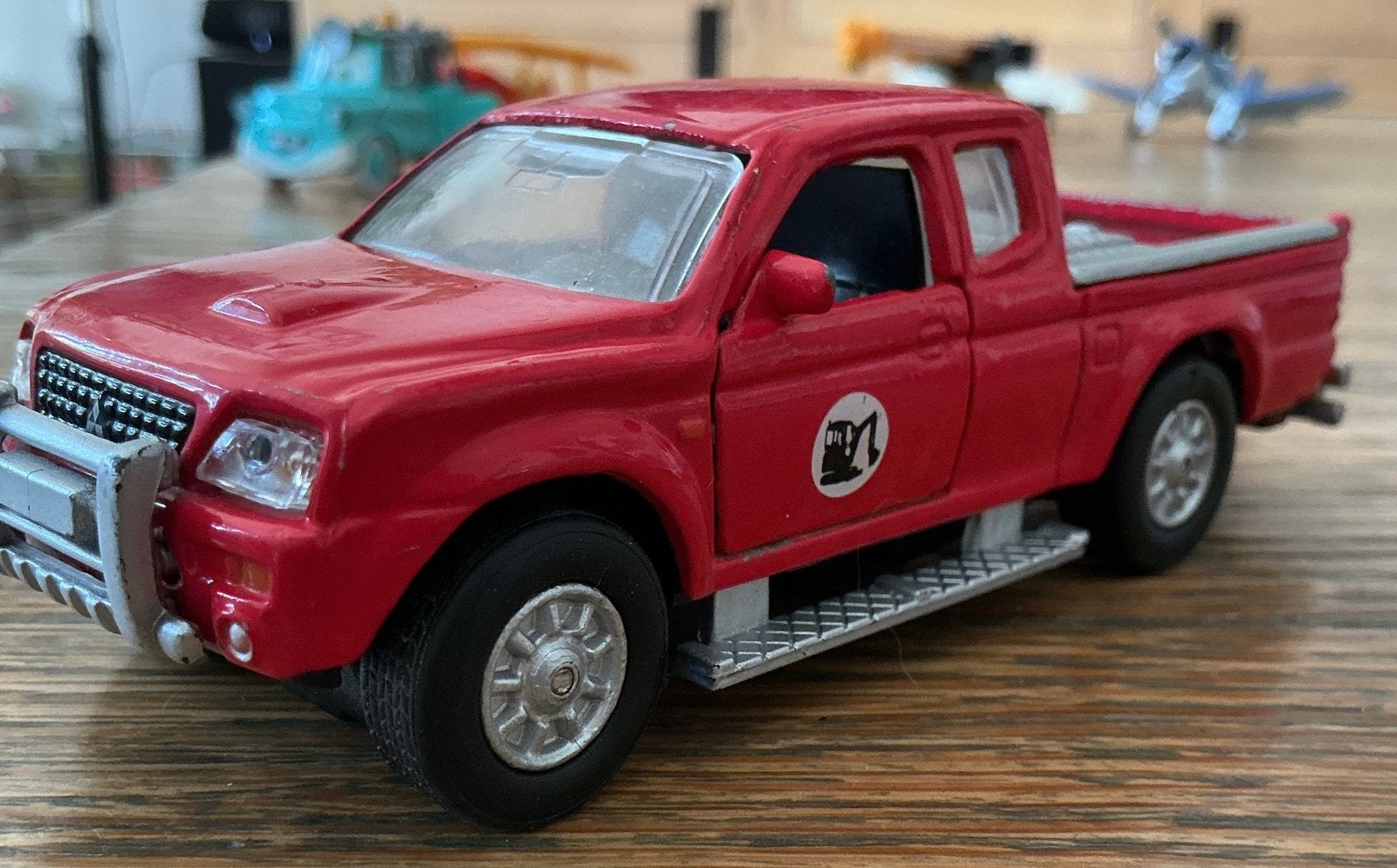 Amerikaanse Suv auto met laadbak 14 cm, Ophalen, Gebruikt, Auto
