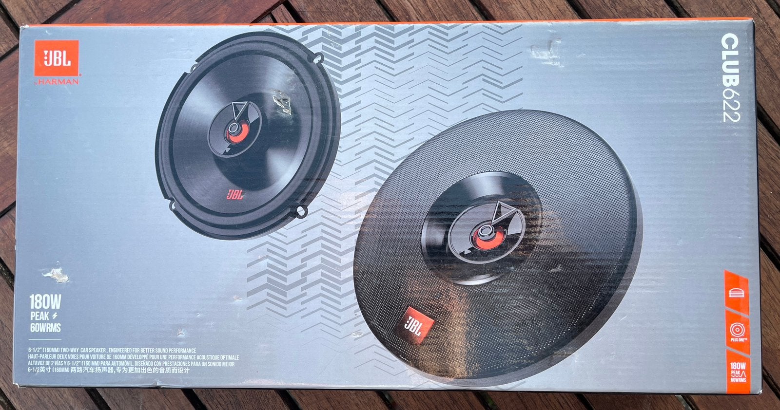 JBL CLUB622  16,5 cm 2-weg speakers, Auto diversen, Ophalen of Verzenden, Nieuw