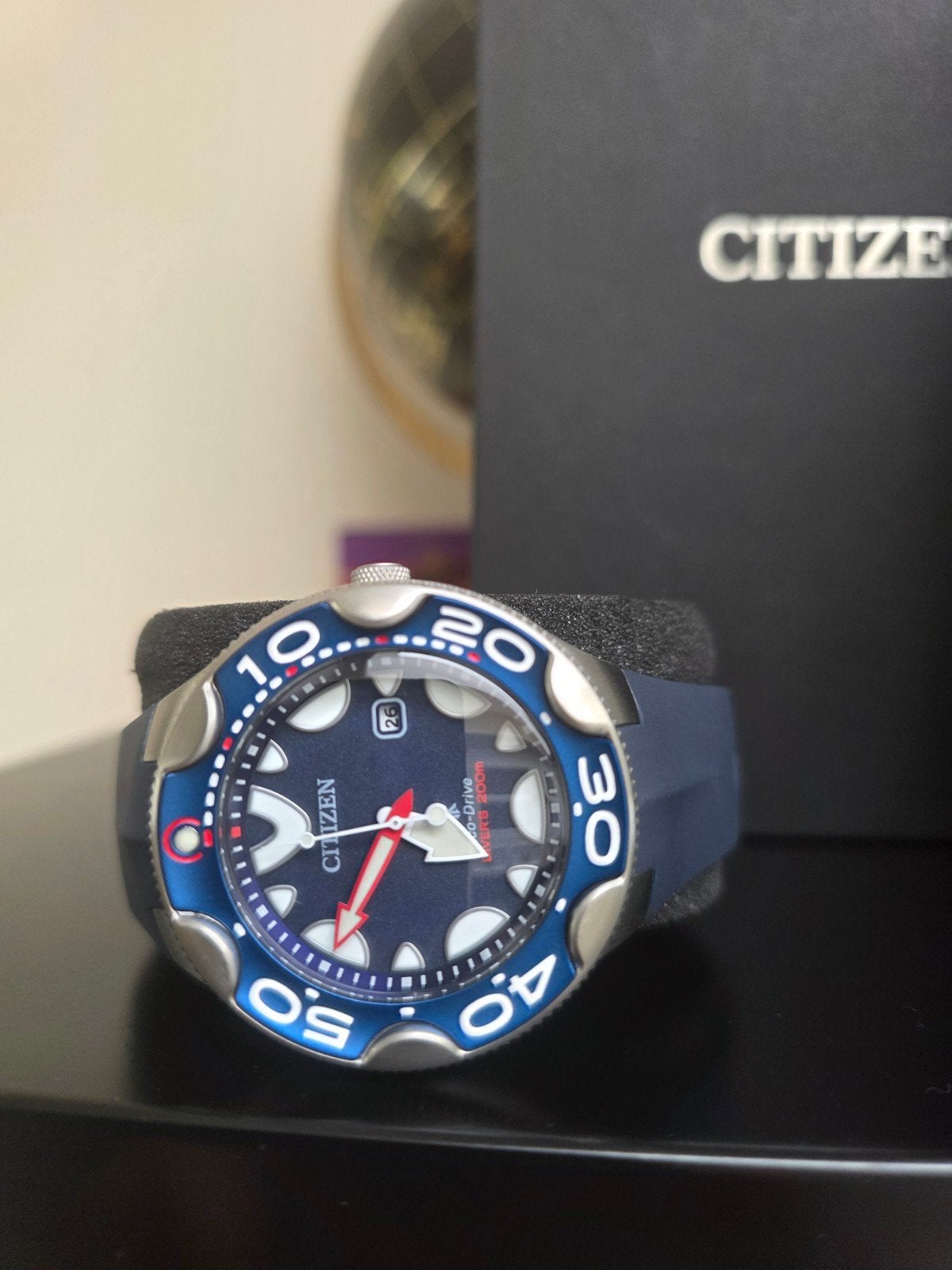 Citizen Promaster BN0231-01L Eco-Drive Duikerhorloge, 6-1-12 Tanashi-cho, Nishi-Tokyo-shi, Tokyo 188-8511, Japan, Info@citizenwatch.com