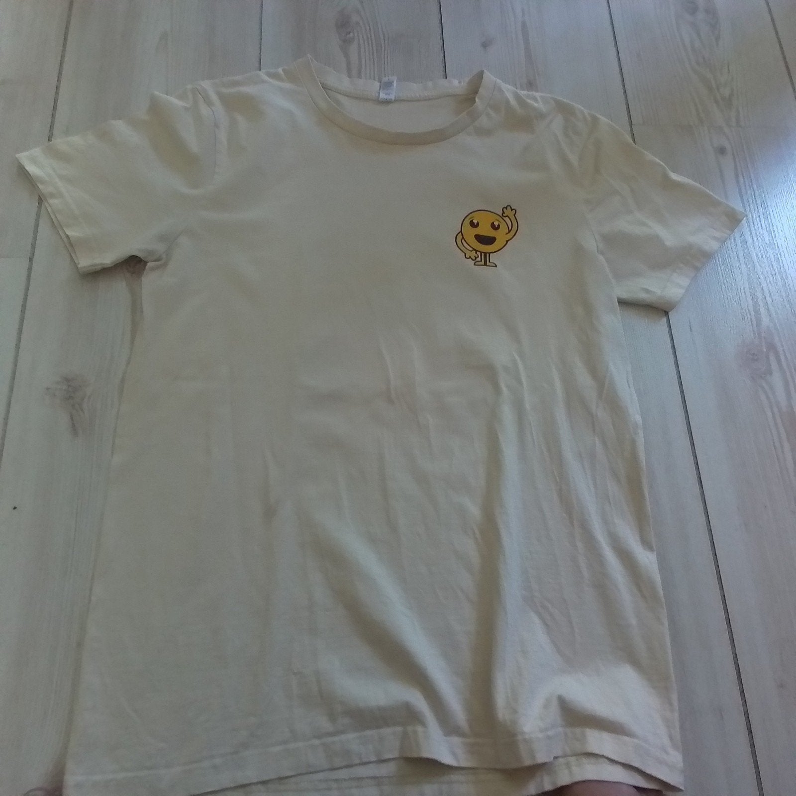 Shirt, Ophalen of Verzenden, Zo goed als nieuw, Geel, Korte mouw