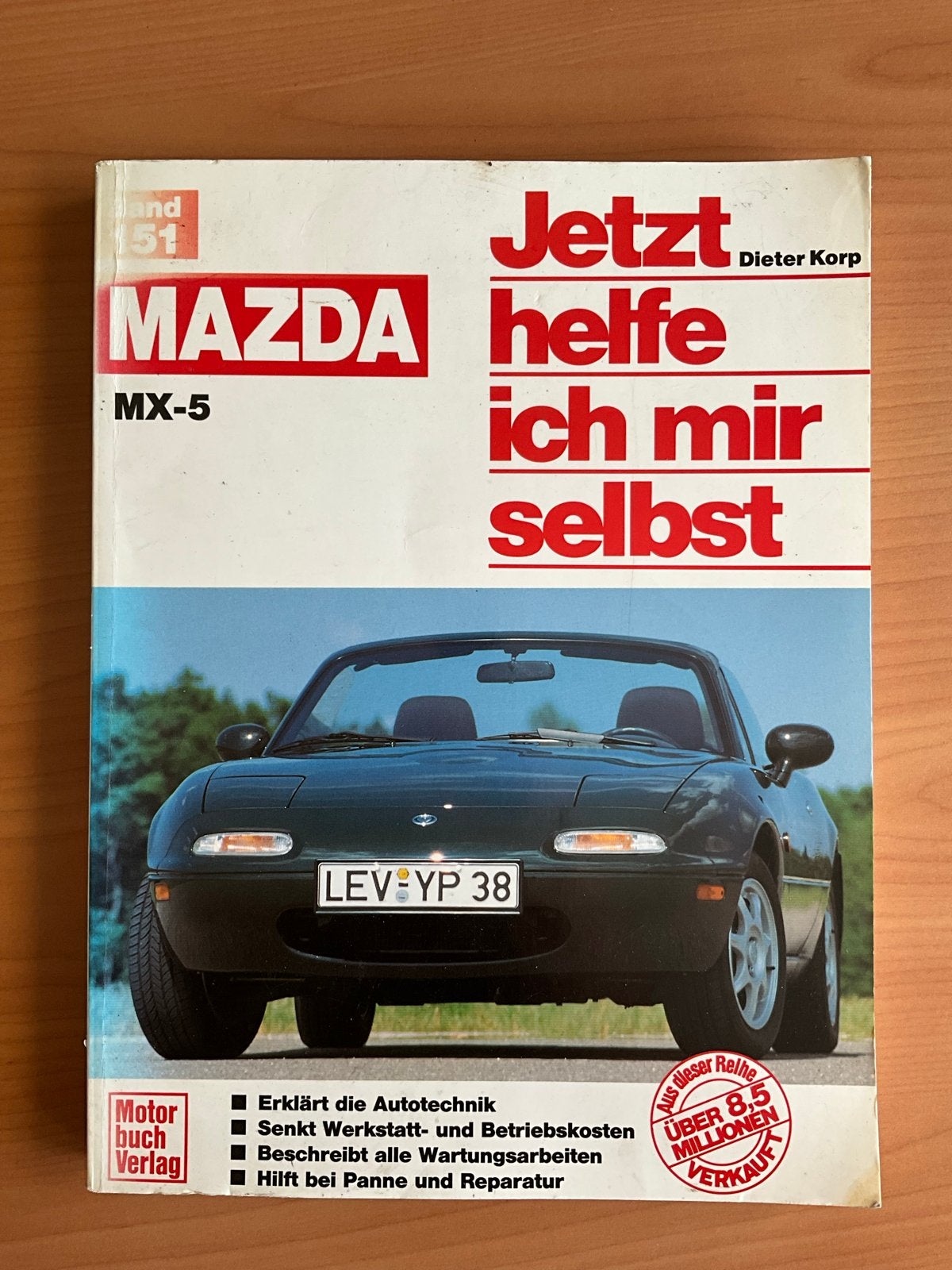 Mazda MX-5: Nu help ik mezelf - Onderhoudsboek, Boeken, Ophalen of Verzenden, Gelezen, Mazda