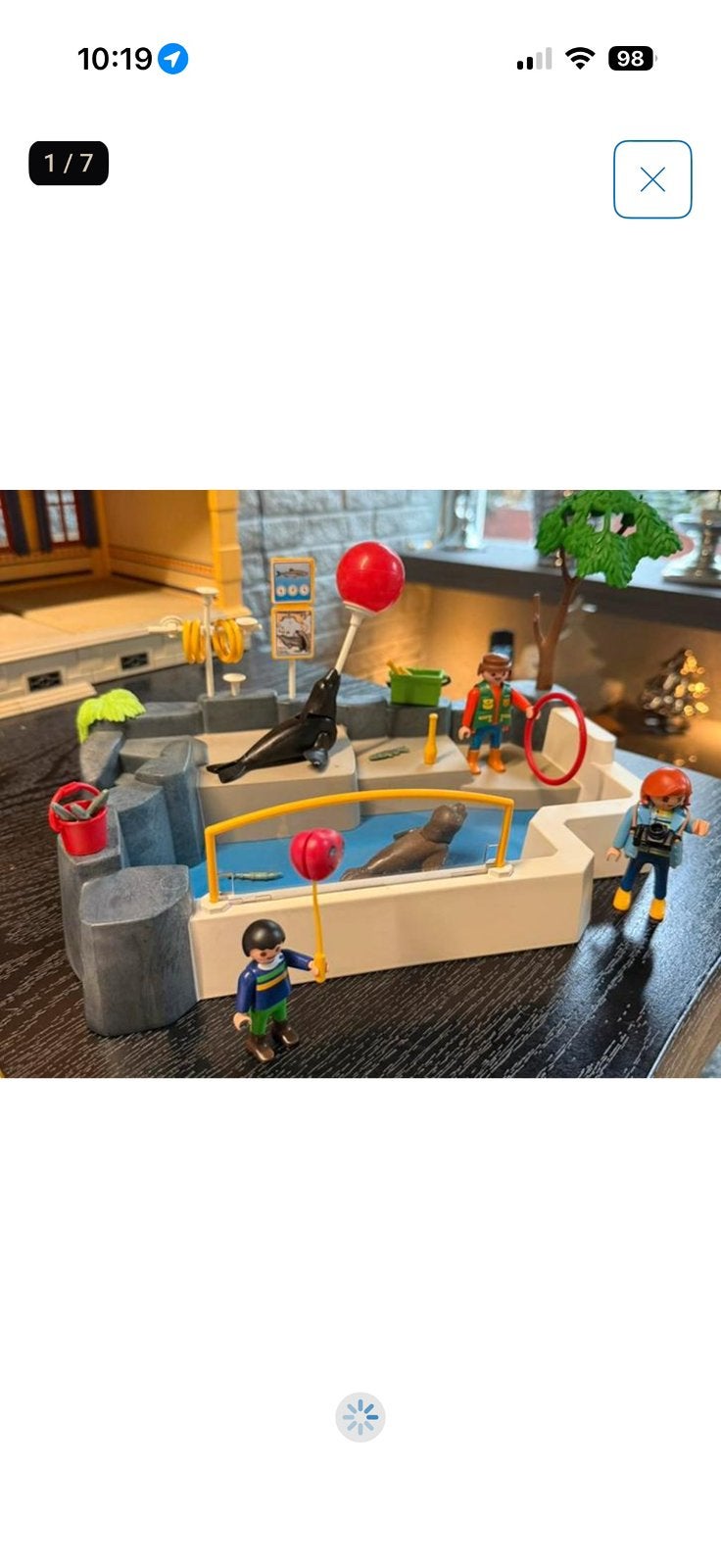 Playmobil zeehonden show compleet, Ophalen, Zo goed als nieuw