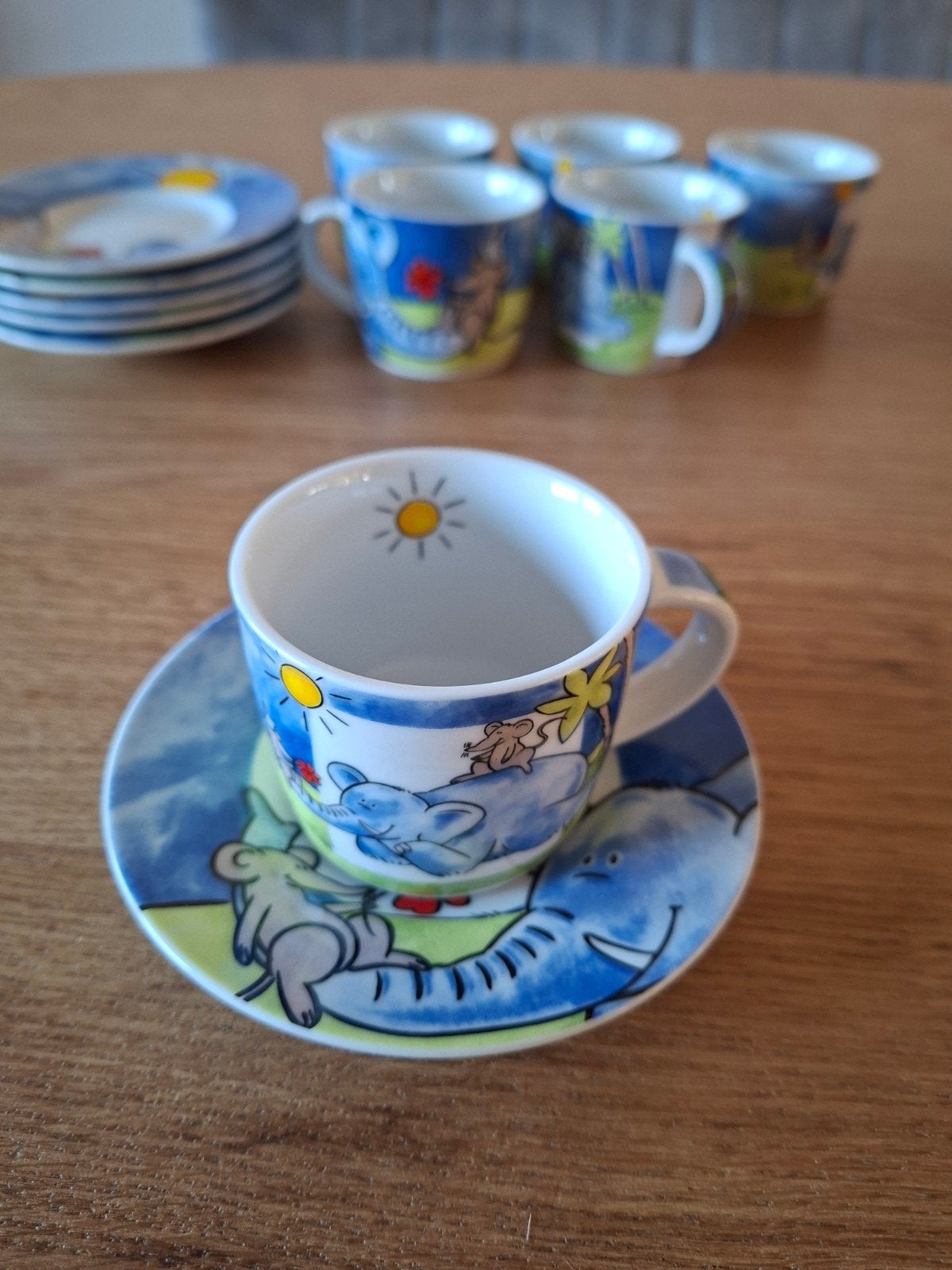 Espresso Kop en Schotel, A. Fontebasso, Overige merken, Ophalen of Verzenden, Zo goed als nieuw, Modern