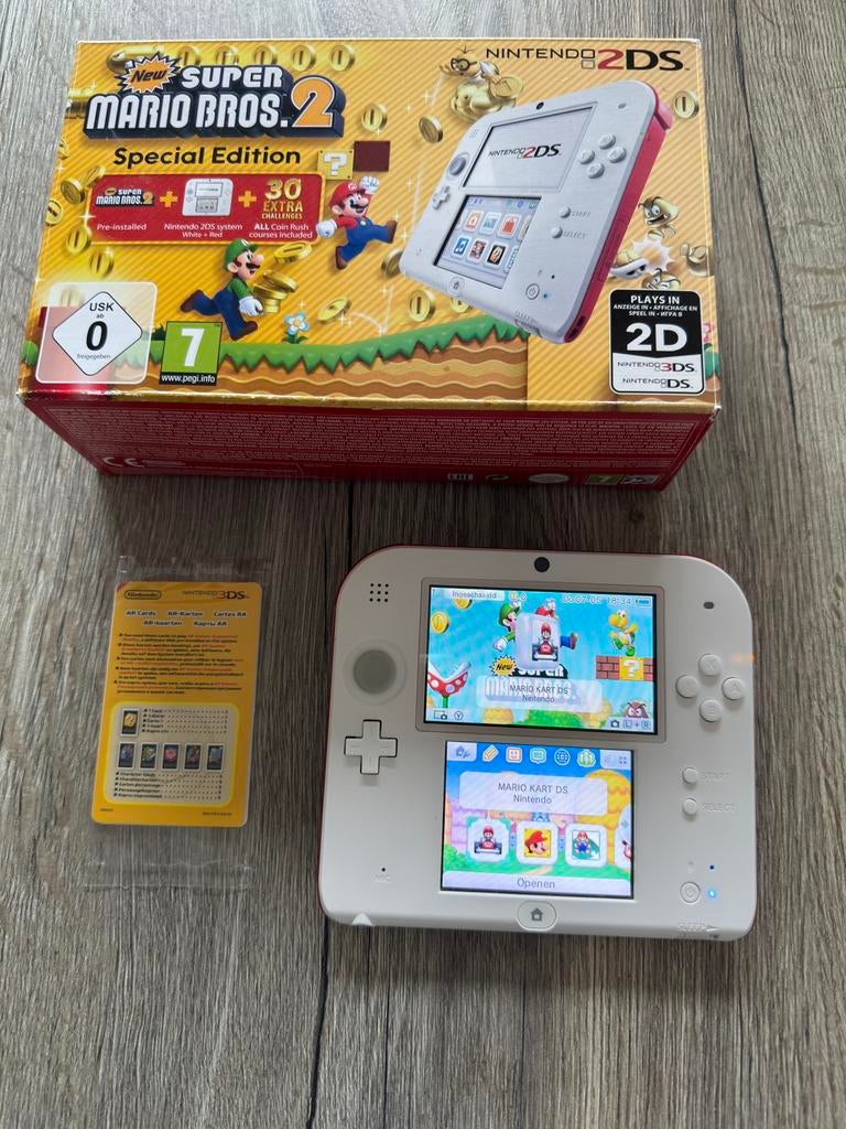 Nintendo 2DS, Ophalen, Zo goed als nieuw, Blauw, 2DS