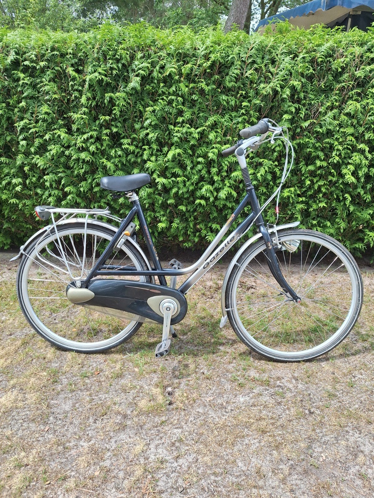 mooie gazelle damesfiets 28 inch 7 versnellingen, Ophalen, Gebruikt, Versnellingen, 56 cm of meer