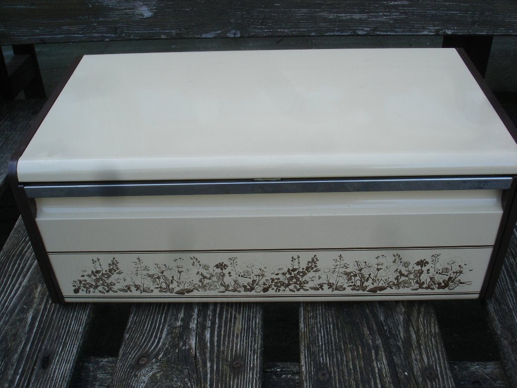 .Broodtrommel Brabantia / beige, Gebruikt, Metaal, Broodtrommel, Brabantia
