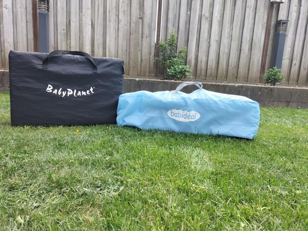 Babidéal Reisbedje met matras en draagtas, Ophalen, Zo goed als nieuw, Rechthoekig