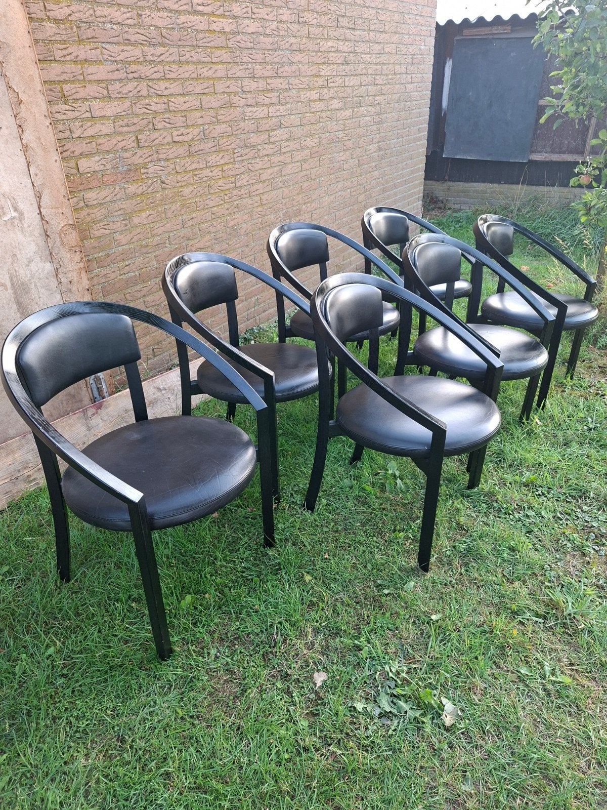 rosenthal Einrichtung vintage stoelen, Ophalen, Zwart