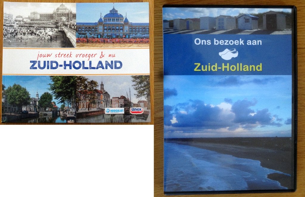 Jouw streek vroeger & nu Zuid-Holland  en DVD, Ophalen of Verzenden, Zo goed als nieuw, Bleu in Green Publishing