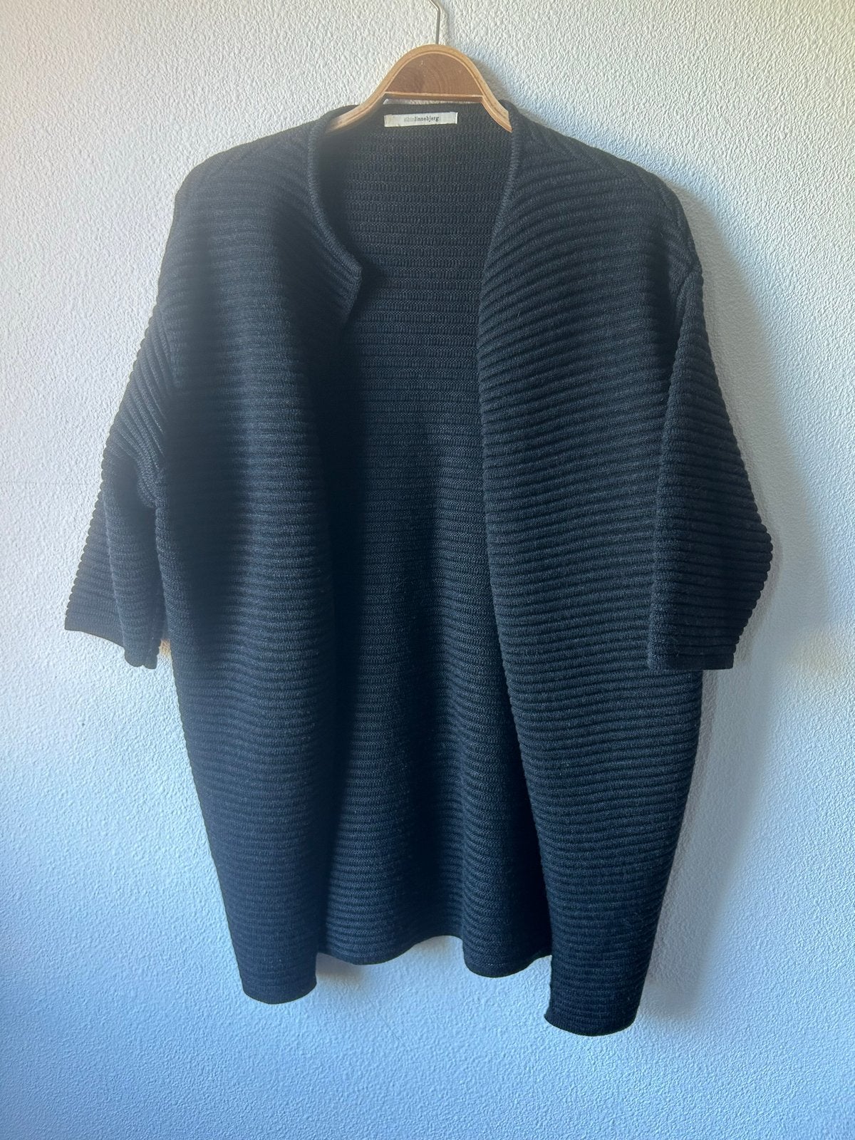 geribbeld vest van Sibin Linnebjerg, Kleding | Dames, Ophalen of Verzenden, Maat 36 (S), Blauw