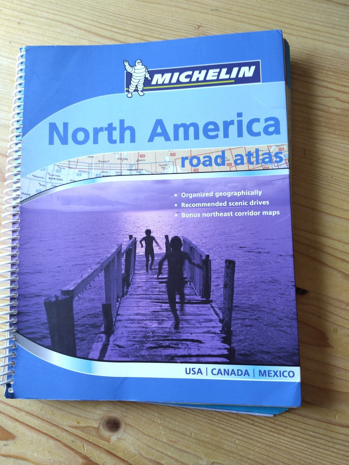 Michelin Noord-Amerika wegenatlas - Zo goed als nieuw, Boeken, Overige atlassen, Overige gebieden, 2000 tot heden, Ophalen of Verzenden