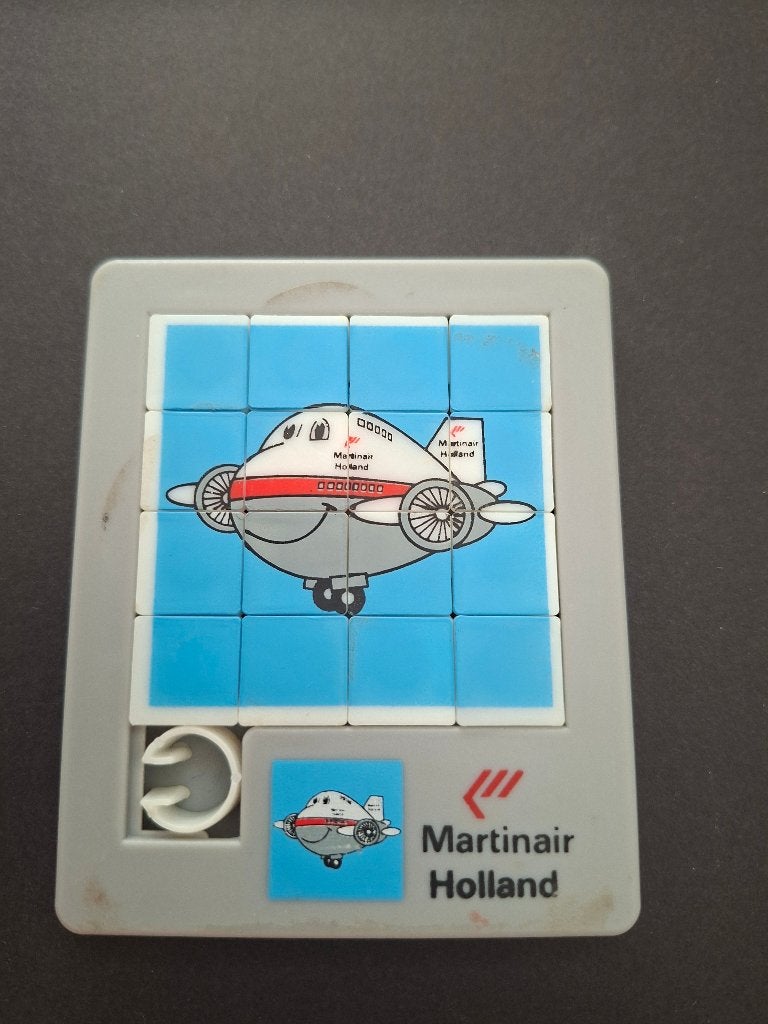 schuifpuzzel Martinair holland, Verzamelen, Verzenden, Gebruikt, Overige typen