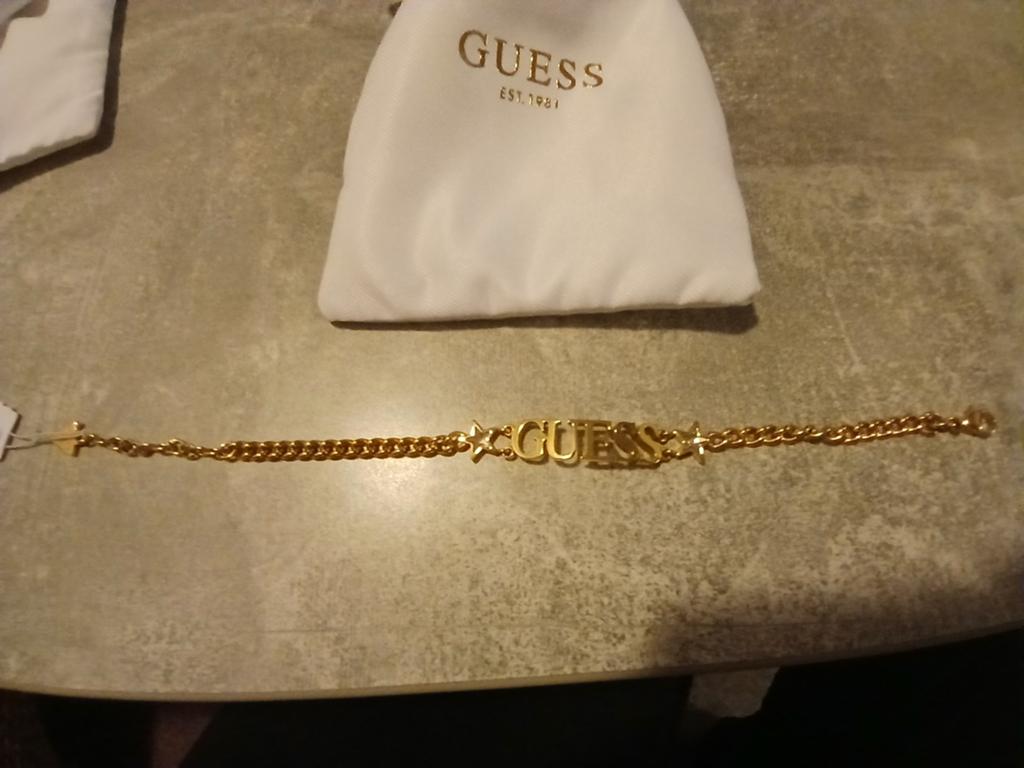 Guess gouden dames armband nieuw, Verzenden, Nieuw, Goud, Goud