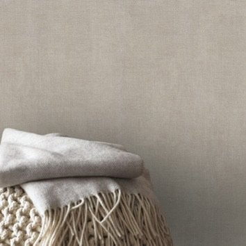 1 rol Vliesbehang extra breed Linnen uni zand, Huis en Inrichting, Stoffering | Behang, Ophalen