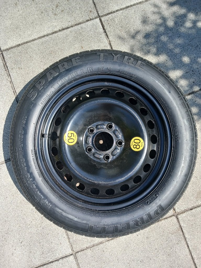 Pirelli reservewiel/thuiskomer (spare tyre), Auto-onderdelen, Banden en Velgen, Ophalen, Overige, Gebruikt, Overige