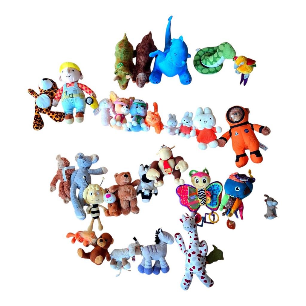 Grote collectie knuffels en speelgoedfiguren, Ophalen of Verzenden, Zo goed als nieuw, Jongen of Meisje