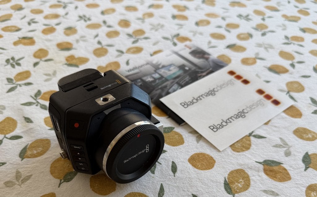 Blackmagic Micro Studio Camera 4k g2, Audio, Tv en Foto, Videocamera's Digitaal, Gebruikt, Camera, Overige soorten, Overige merken