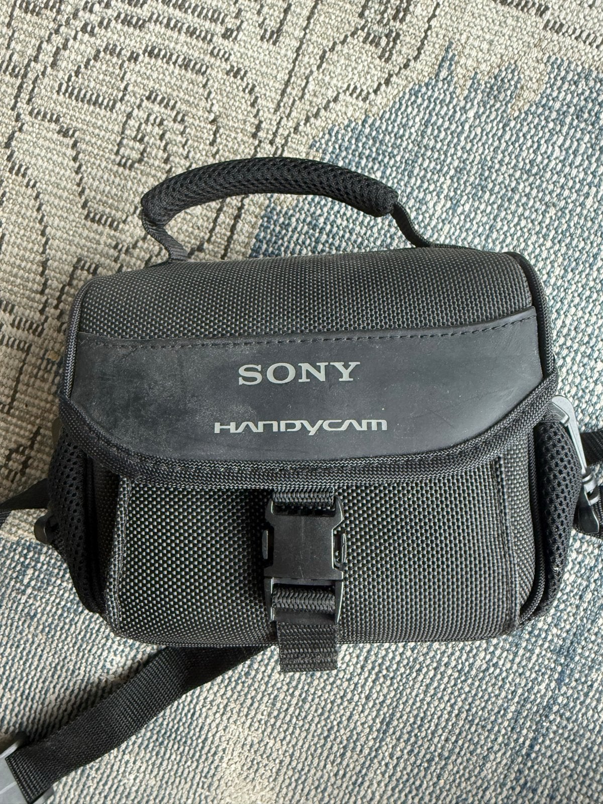 Sony Handycam DCR-DVD202E met 2 batterijen, Gebruikt, Dvd, Ophalen of Verzenden, Sony