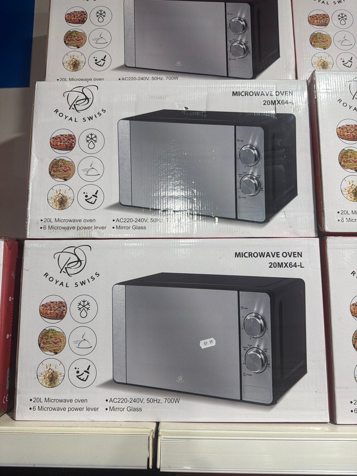 Compacte Magnetron - Ideaal voor kleine keukens, Witgoed en Apparatuur, Magnetrons, Gebruikt, Minder dan 45 cm, Ophalen of Verzenden