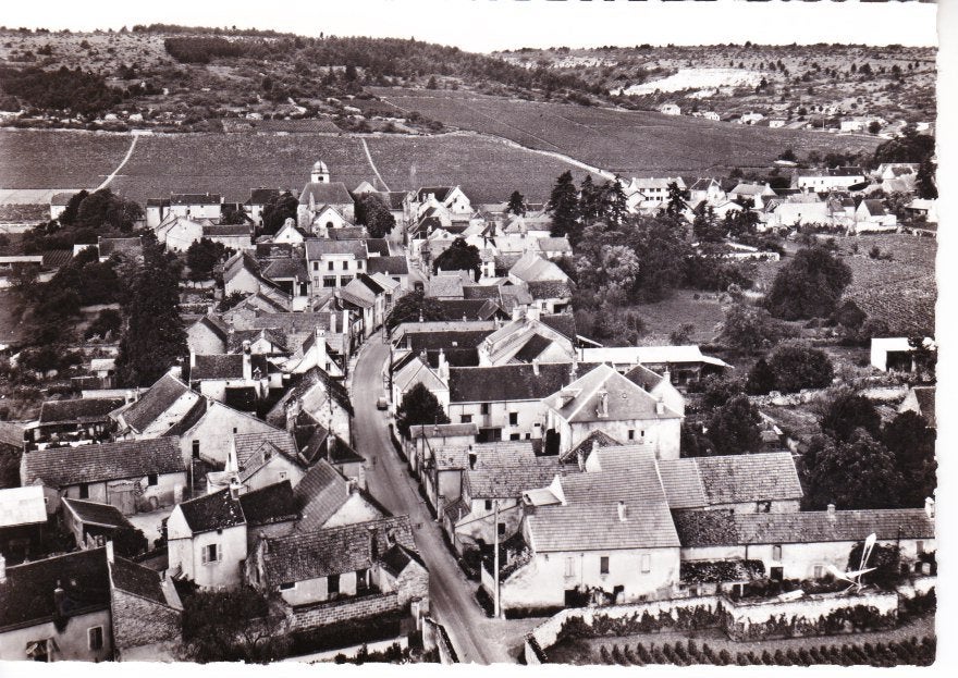 Luchtfoto,-Morey-st,Denis. ( Côte d'Or)  21-06, Ophalen of Verzenden, 1960 tot 1980, Ongelopen, Frankrijk
