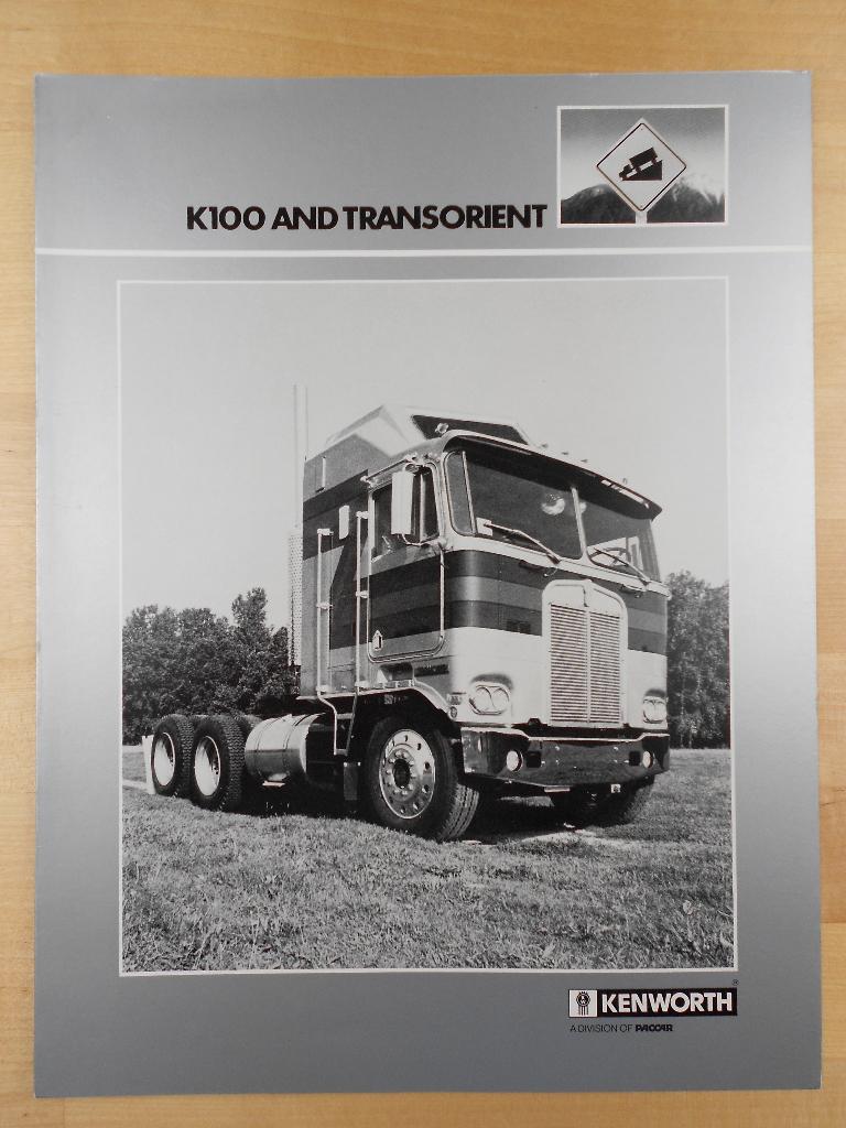 Kenworth K100 Transorient Brochure 1981, Kenworth, Ophalen of Verzenden, Zo goed als nieuw, Overige merken