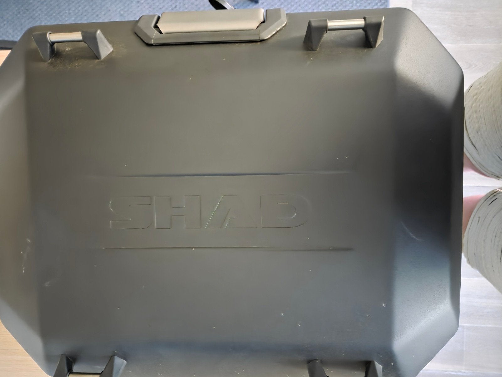 SHAD Topkoffer voor motor of scooter met sleutels, Motoren, Ophalen, Gebruikt