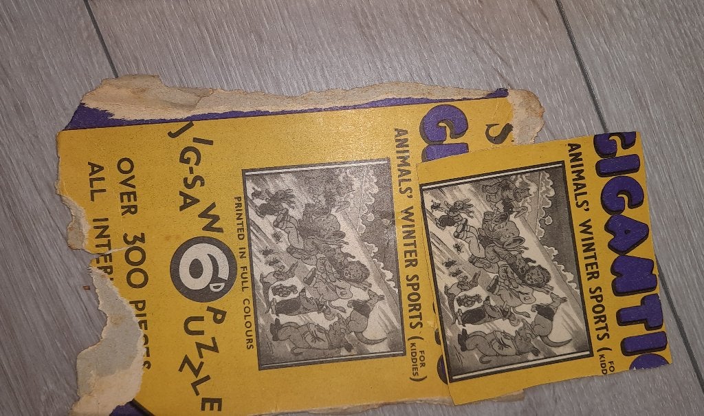 vintage puzzel, Ophalen of Verzenden