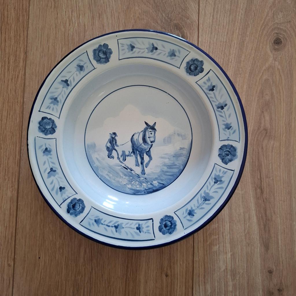 Bordje met Delfts Blauw motief., Verzamelen, Ophalen of Verzenden, Zo goed als nieuw