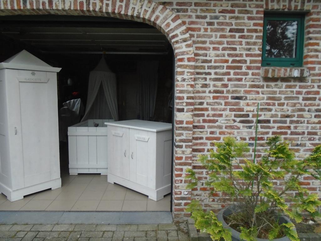 Complete whitewash babykamer in zeer goede staat, Ophalen, Zo goed als nieuw, Jongetje of Meisje