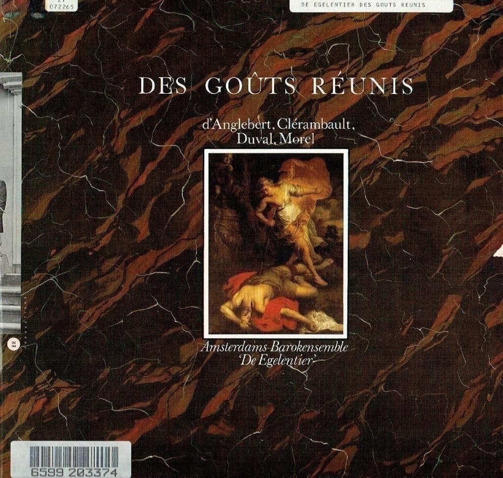 De Egelentier, Amsterdams Barokensemble – Des Goûts Réunis, Kamermuziek, Verzenden, Zo goed als nieuw, 12 inch