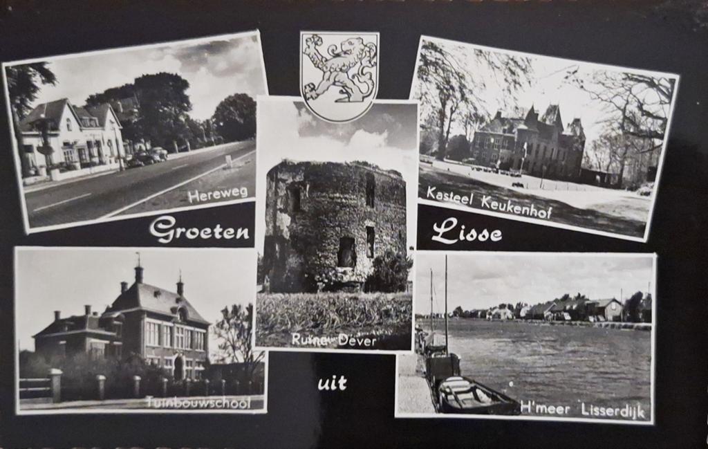 Fotokaart Lisse - 1963, Ophalen of Verzenden, 1960 tot 1980, Gelopen, Zuid-Holland