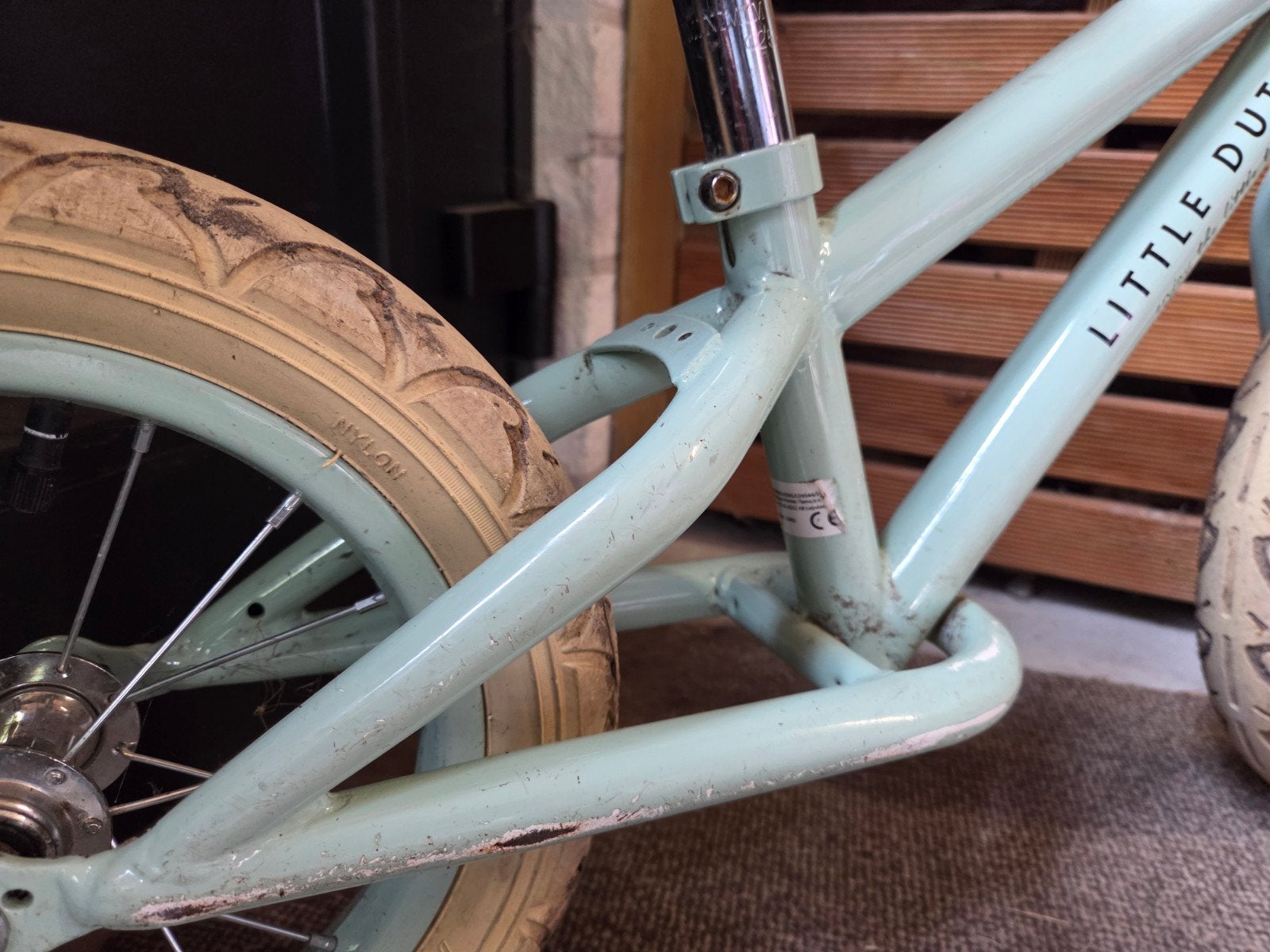 Foto 9 van Little Dutch loopfiets - Mintgroen