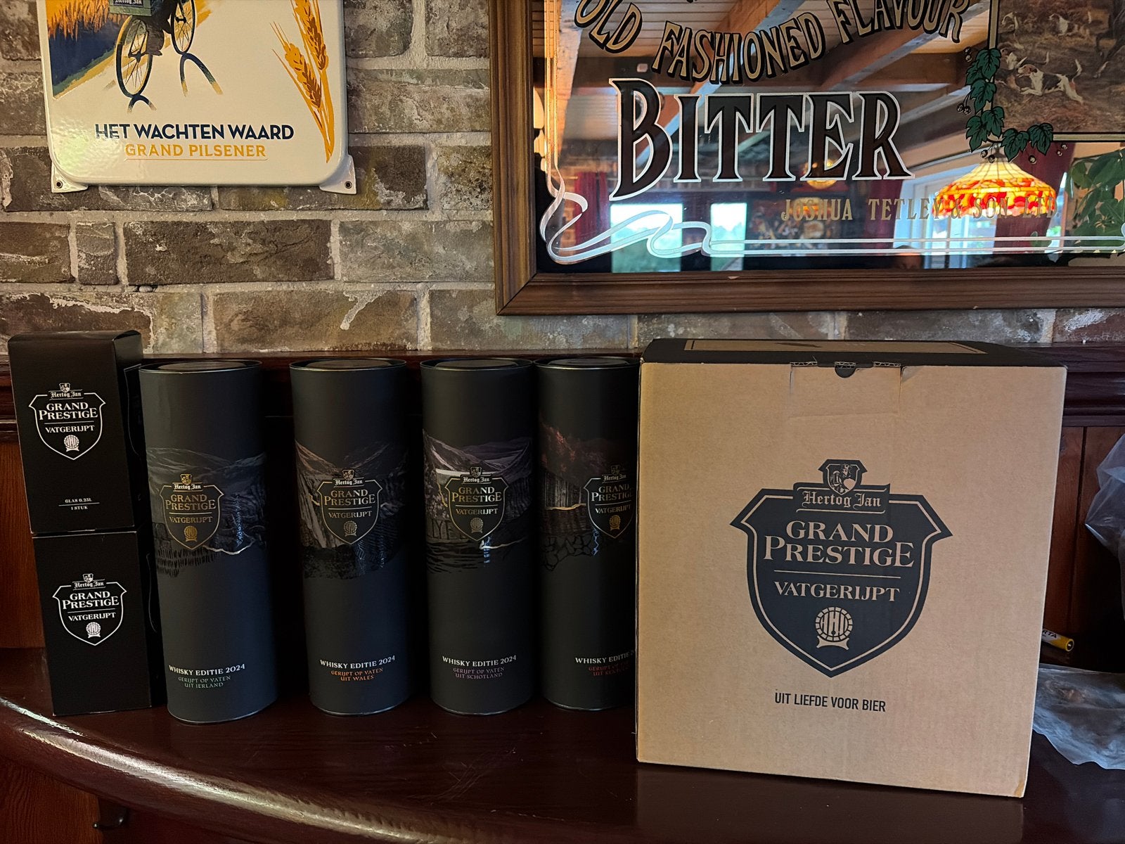 Hertog Jan Grand Prestige Vatgerijpt Whisky Editie 2024, Ophalen of Verzenden, Nieuw