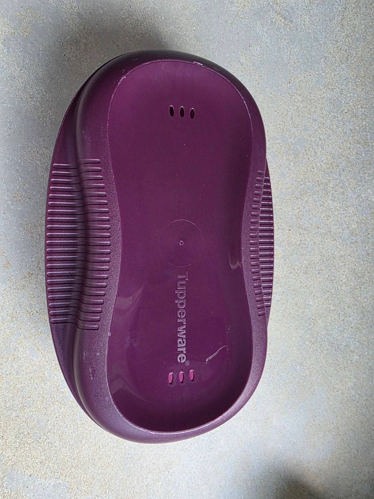 Tupperware Micro Delight / Omeletmaker 430 ml – paars, Paars, Overige typen, Ophalen of Verzenden, Zo goed als nieuw