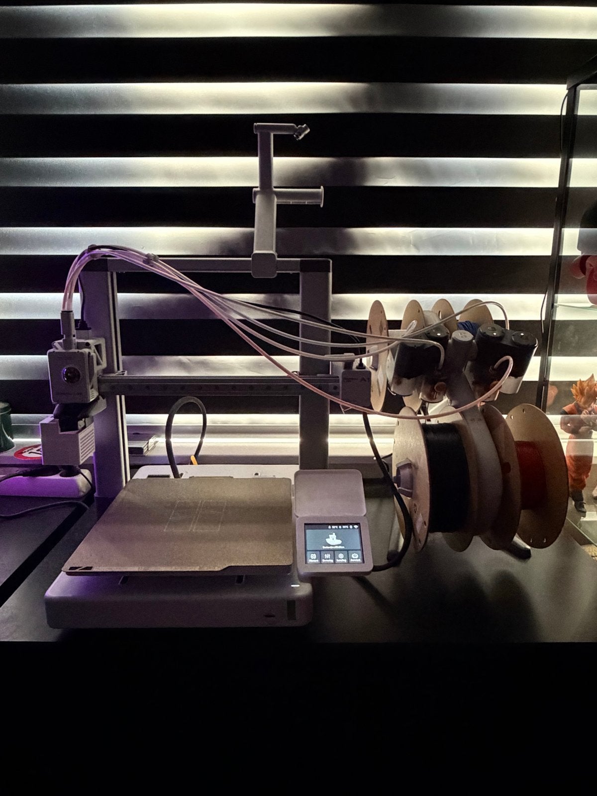 Bambu Lab A1 Combo 3D-printer met AMS Lite, Computers en Software, 3D Printers, Ophalen, Zo goed als nieuw, Filament