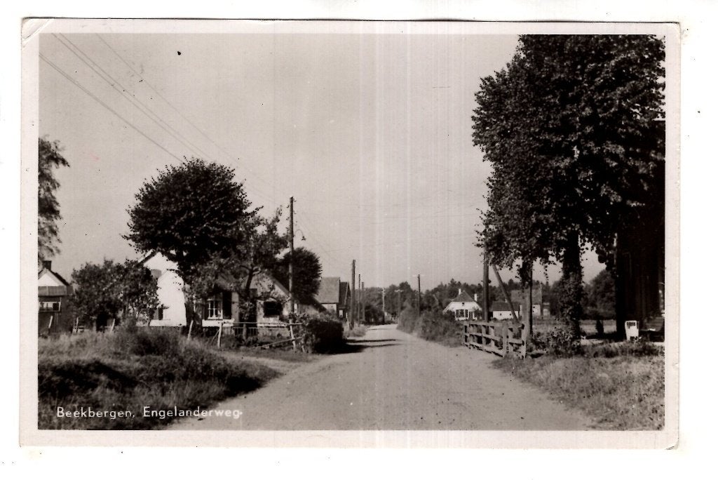 Beekbergen Engelanderweg, Verzenden, 1920 tot 1940, Gelopen, Gelderland