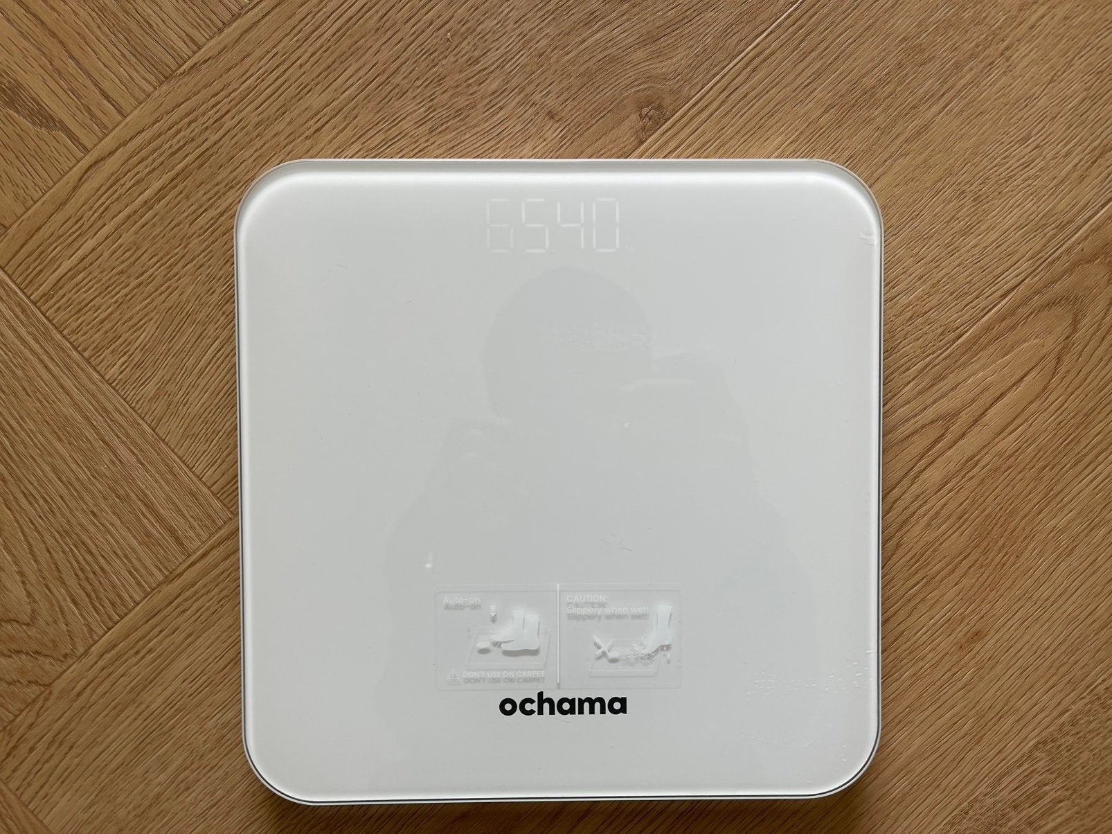 Ochama Electronic Bathroom Scale – [Excellent] Condition, Ophalen of Verzenden, Zo goed als nieuw