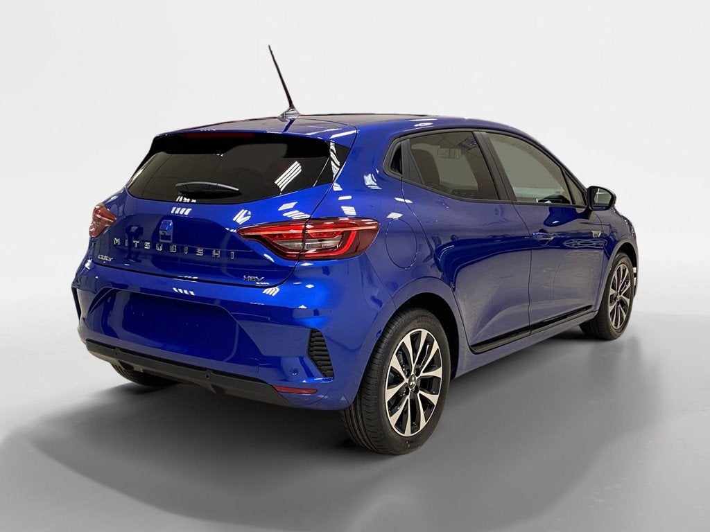 Mitsubishi Colt 1.6 HYBRID | INTENSE | DIRECT LEVERBAAR | 4., Auto's, Stof, Met garantie (alle), Blauw, Colt