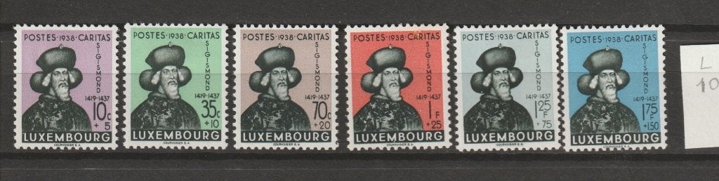 TSS Kavel 280287 Luxemburg pf met plakker minr 315-320 kind, Ophalen, Luxemburg, Postfris