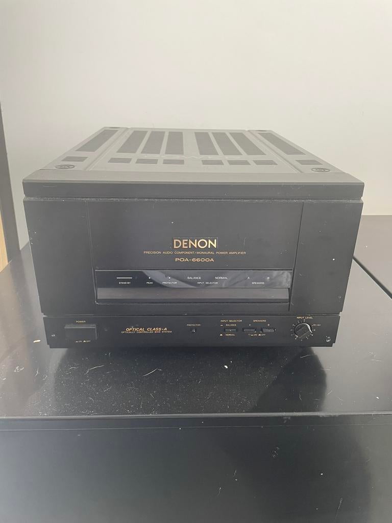 Denon POA-6600A monoblokken|PRA1500 voorversterker|Tuner|CD, Audio, Tv en Foto, Ophalen of Verzenden, Zo goed als nieuw, Audio