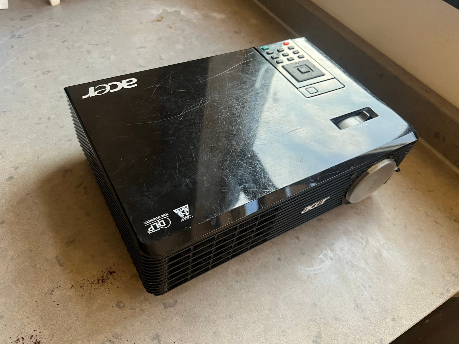 Acer X110P DLP Projector, Gebruikt, Ophalen of Verzenden, DLP, Overige resoluties
