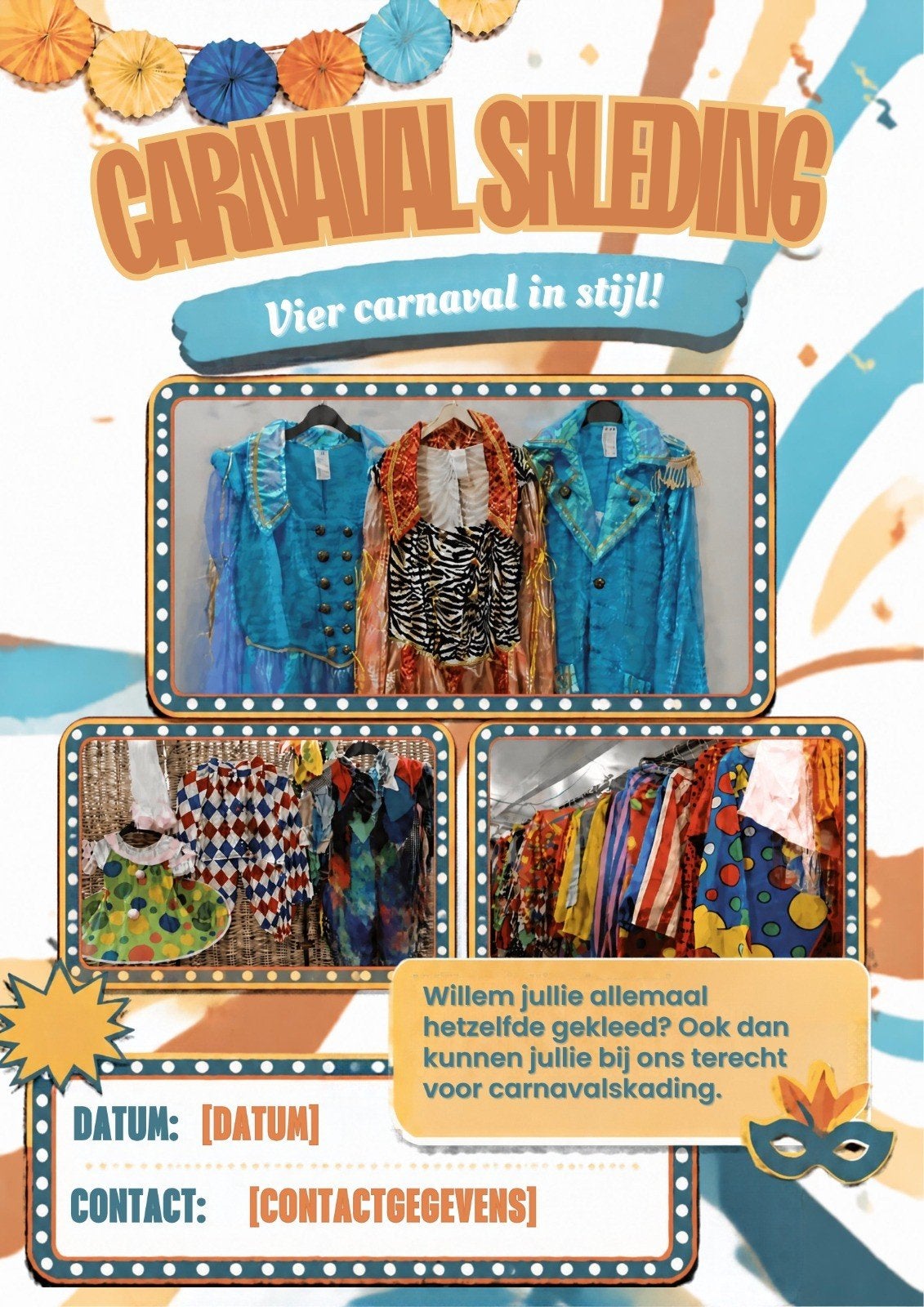 Carnavalskleding: Vier carnaval in stijl! diverse maten, Kleding | Dames, Ophalen of Verzenden, Nieuw, Carnaval, Kleding