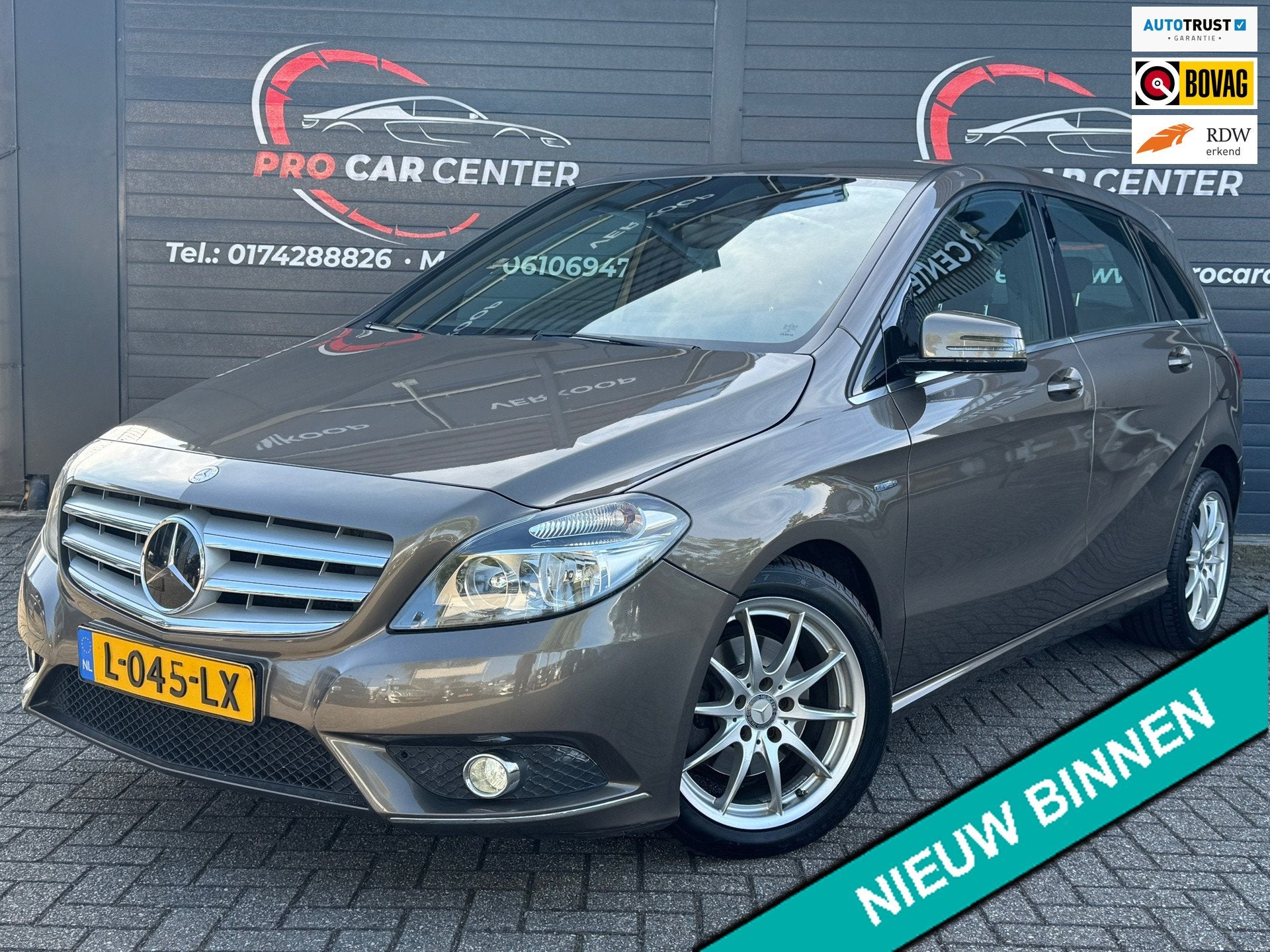Mercedes-Benz B-klasse 200 Ambition AUT | CRUISE | CLIMATE |, Euro 5, 1325 kg, Gebruikt, Bruin