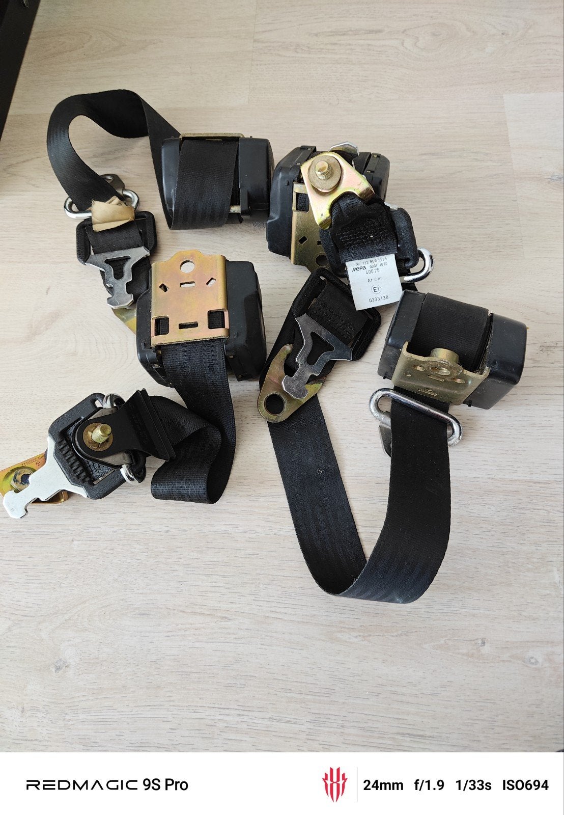te koop gordelset w123, Ophalen, Nieuw, Mercedes-Benz
