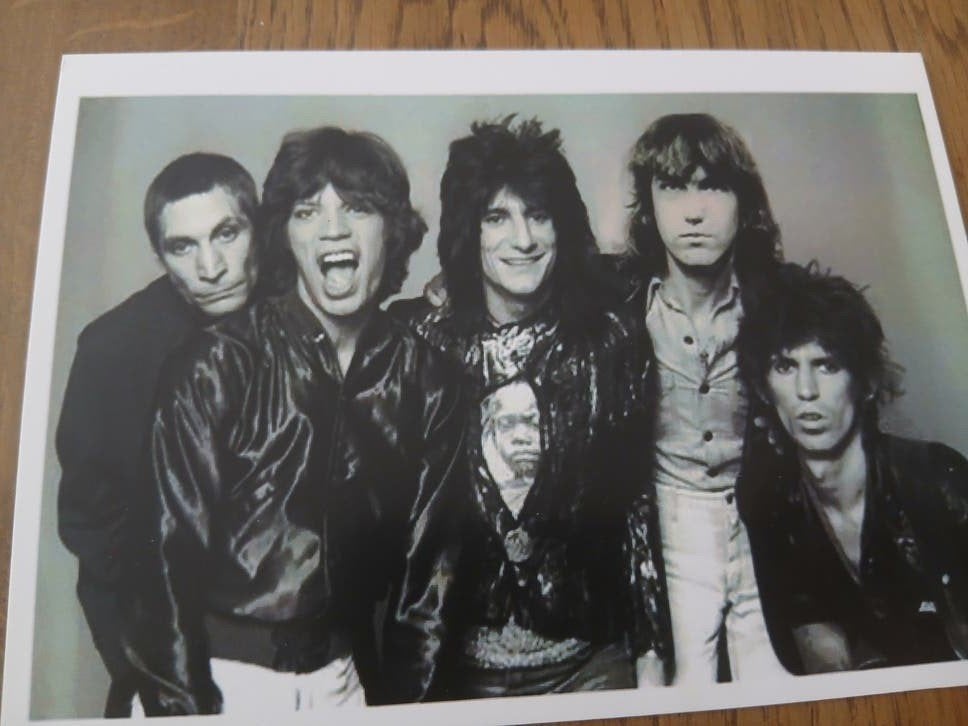 FOTOKAART   THE ROLLING STONES 4, Ophalen of Verzenden, Zo goed als nieuw, Foto of Kaart